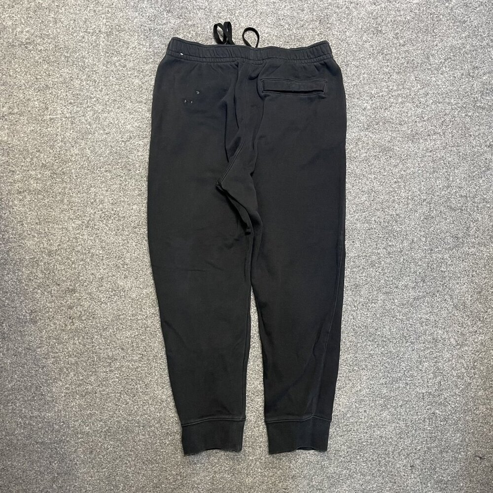 Nike Black Jogger Sweatpants L With Logo Casual Fit Everyday Comfort - Picture 4 of 9